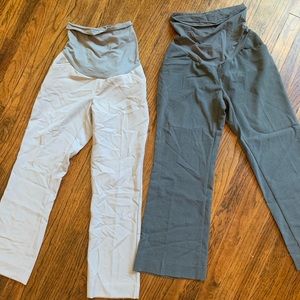 Petite maternity dress pants